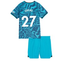 Tottenham Hotspur Lucas Moura #27 Fußballbekleidung 3rd trikot Kinder 2022-23 Kurzarm (+ kurze hosen)